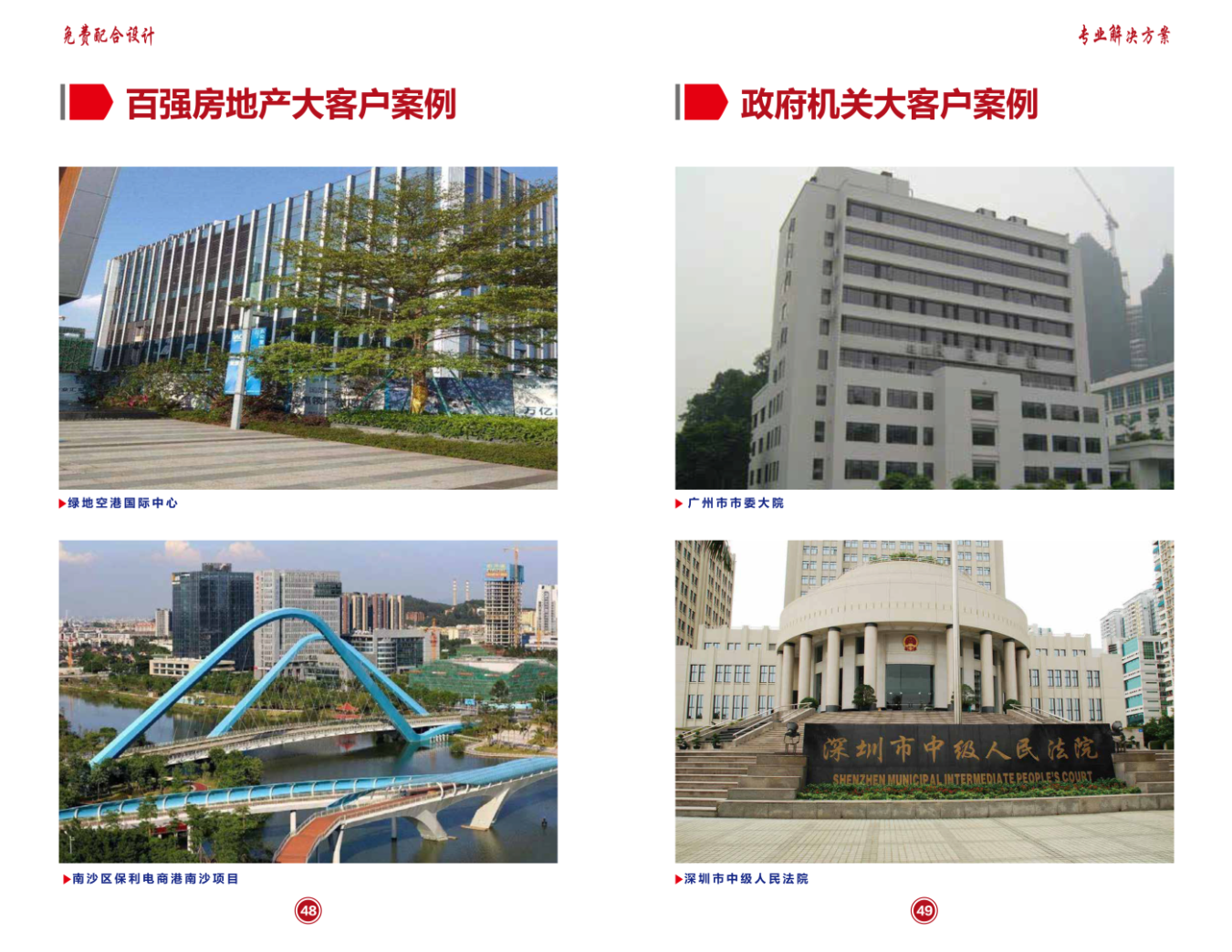 百强房地产大客户案例